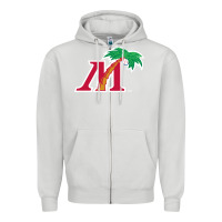 Dove Grey fort myers miracle Zipper Hoodie - linhVisuals