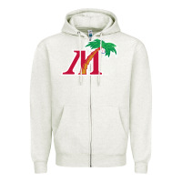 Oatmeal Heather fort myers miracle Zipper Hoodie - linhVisuals