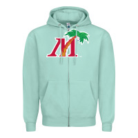Seafoam fort myers miracle Zipper Hoodie - linhVisuals