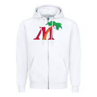 White fort myers miracle Zipper Hoodie - linhVisuals