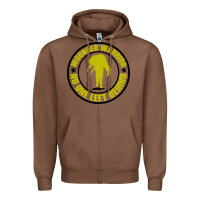 Chestnut Wounded Warrior No One Left Behind War Veteran Zipper Hoodie - linhVisuals