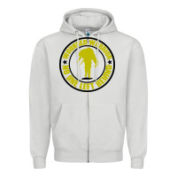 Dove Grey Wounded Warrior No One Left Behind War Veteran Zipper Hoodie - linhVisuals