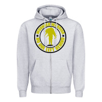 Heather Grey Wounded Warrior No One Left Behind War Veteran Zipper Hoodie - linhVisuals