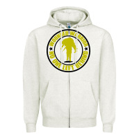 Oatmeal Heather Wounded Warrior No One Left Behind War Veteran Zipper Hoodie - linhVisuals