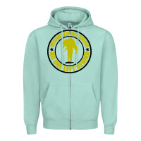 Seafoam Wounded Warrior No One Left Behind War Veteran Zipper Hoodie - linhVisuals
