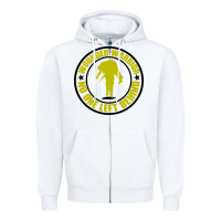 White Wounded Warrior No One Left Behind War Veteran Zipper Hoodie - linhVisuals