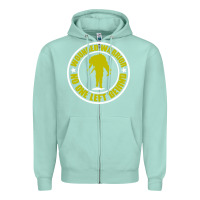 Seafoam Wounded Warrior No One Left Behind War Veteran Zipper Hoodie - linhVisuals