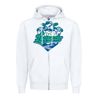 White lexington legends Zipper Hoodie - linhVisuals
