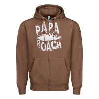 Chestnut papa roach Zipper Hoodie - linhVisuals