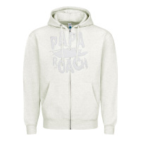 Oatmeal Heather papa roach Zipper Hoodie - linhVisuals