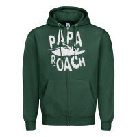Sports Green papa roach Zipper Hoodie - linhVisuals