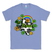 Colony Blue Texas map St. Patrick's Classic Tee - CowGirlArtShop