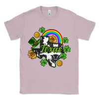 Lilac Texas map St. Patrick's Classic Tee - CowGirlArtShop