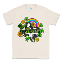Natural Texas map St. Patrick's Classic Tee - CowGirlArtShop