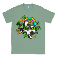 Sage Texas map St. Patrick's Classic Tee - CowGirlArtShop