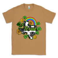 Toasted Coconut Texas map St. Patrick's Classic Tee - CowGirlArtShop
