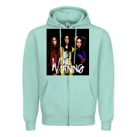 Seafoam The warning Zipper Hoodie - linhVisuals