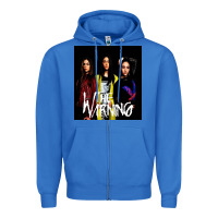 True Royal The warning Zipper Hoodie - linhVisuals