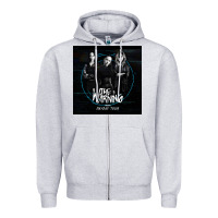 Heather Grey The warning Live Tour 2022 Zipper Hoodie - linhVisuals