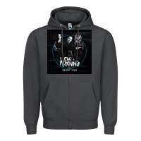 Smoke The warning Live Tour 2022 Zipper Hoodie - linhVisuals