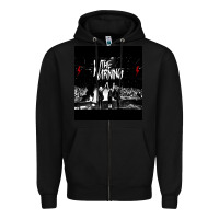 Black The warning Tour Zipper Hoodie - linhVisuals