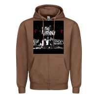 Chestnut The warning Tour Zipper Hoodie - linhVisuals