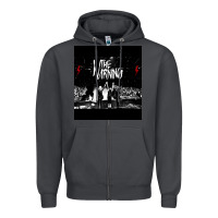 Smoke The warning Tour Zipper Hoodie - linhVisuals