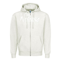 Oatmeal Heather The warning Style Zipper Hoodie - linhVisuals