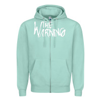 Seafoam The warning Style Zipper Hoodie - linhVisuals