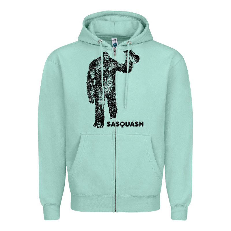 Cool Unique Sasquash Sasquatch And Squash Bigfoot T Shirt Zipper Hoodie by linhVisuals | Teevron