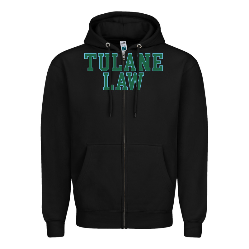 Tulane Law School Zipper Hoodie by linhVisuals | Teevron