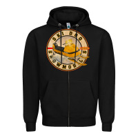 Black ski doo vintage snowmobiles Zipper Hoodie - linhVisuals