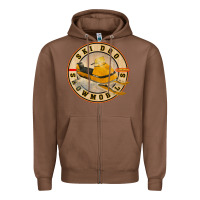 Chestnut ski doo vintage snowmobiles Zipper Hoodie - linhVisuals
