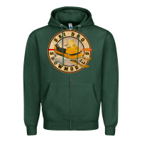 Sports Green ski doo vintage snowmobiles Zipper Hoodie - linhVisuals