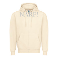 Sandshell narf Zipper Hoodie - linhVisuals