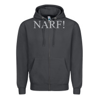 Smoke narf Zipper Hoodie - linhVisuals