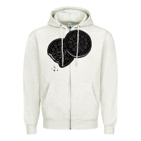Oreo Lover  Cookies Zipper Hoodie | Teevron