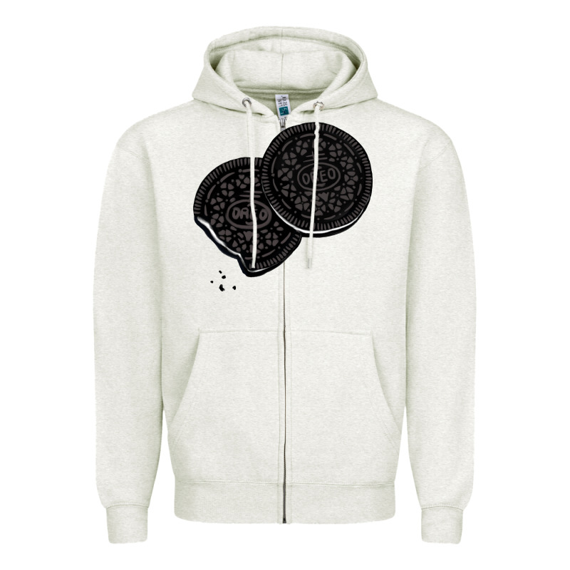 Oreo Lover  Cookies Zipper Hoodie by linhVisuals | Teevron