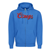 True Royal wsu cougs light blue Zipper Hoodie - linhVisuals
