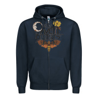 Navy the avett brothers Zipper Hoodie - linhVisuals