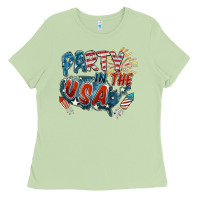 Matcha Party in the USA Ladies Tee - FaDigitalArtStudio