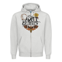 Dove Grey the avett brothers Zipper Hoodie - linhVisuals