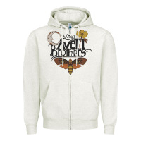 Oatmeal Heather the avett brothers Zipper Hoodie - linhVisuals