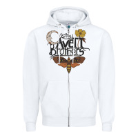 White the avett brothers Zipper Hoodie - linhVisuals