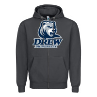 Smoke drew university vectorized Zipper Hoodie - linhVisuals