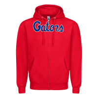 Red florida sport gators Zipper Hoodie - linhVisuals