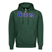 Sports Green florida sport gators Zipper Hoodie - linhVisuals