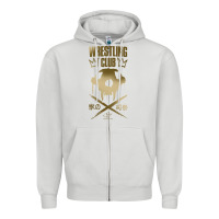 Dove Grey tekken inspired king design premium t shirt Zipper Hoodie - linhVisuals