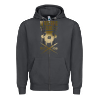 Smoke tekken inspired king design premium t shirt Zipper Hoodie - linhVisuals