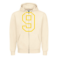 Sandshell number #9 sports jersey uniform Zipper Hoodie - linhVisuals